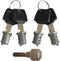 4 Pack Lock Cylinders Compatible with Yakima Car Roof Rack System Components SKS Lock Cores, Includes 4 Cylinders Cores, 4 Opening Keys and 1 Cont...
