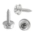 Moicstiy 30Pcs 5/8 Inch Stainless Steel Screws Snaps, Fastener Screw Snaps 3/8 Inch Socket Marine Grade Boat Canvas Snaps for DIY Cover Furniture...