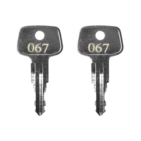 Key for Thule Key Replacement,for Roof Racks, Carriers, Crossbars Key etc,(Codes N067)...