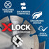 BOSCH FDX2750080 1-Piece 5 In. X-LOCK Flap Disc 80 Grit Compatible with 7/8 In. Arbor Type 27 for Applications in Metal Blending and Grinding...