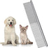 Dog Combs for Grooming, Metal Cat Comb for Removing Tangles and Knots, Professional Grooming Tool for Long Haired Dog, Cat and other pets...