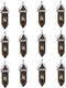 Quartz Stones Pendant Wholesale Natural Crystal Healing Point Chakra Reiki Pendants for Necklace Earrings Bracelet Jewelry Making (Tiger's Eye)...