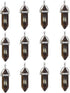 Quartz Stones Pendant Wholesale Natural Crystal Healing Point Chakra Reiki Pendants for Necklace Earrings Bracelet Jewelry Making (Tiger's Eye)...
