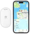 Smart Tag Oval for Apple iOS Devices, Key Tracker, Item Finder, Luggage Tag, Mini Tracker, Replaceable Battery, Easily Track Your Wallet, Bag, Sui...