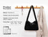 Fuzzy Tote Bag Y2K Fluffy Shoulder Bag Women Furry Purse Large Cute Plush Bag Ladies Faux Fur Bag for Autumn and Winter...