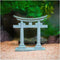 Aquarium Decorations Asian Japanese Shinto Torii Gate Fish Tank Decorations Miniature Shrine Japan Style Ornament Underwater Landscape Decoration,...