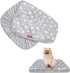 Dog Bed Covers Replacement Washable Pet Hair Easy to Remove, Waterproof Dog Bed Covers Noiseless Quilted, Pet Bed Cover Lovely Grey Star Print, Pu...
