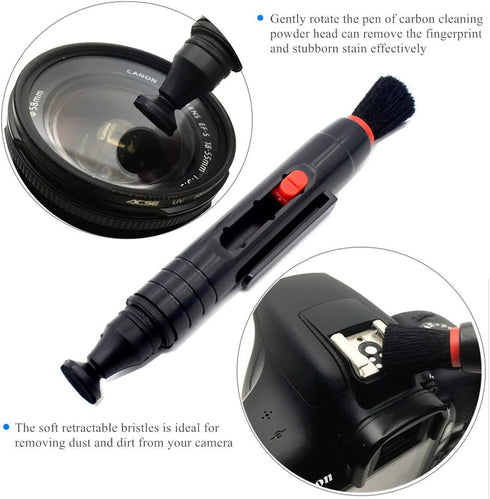Camera Cleaning Kit for DSLR Mirrorless Cameras Sensor Cleaning and Lens Cleaning with Carry Bag for APSC-Camera......