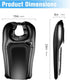 Hair Washing Tray for Sink at Home, Shampoo Tray, Portable Sink for Washing Hair, Portable Shampoo Bowl for Bedridden, Handicapped, Kids, Seniors,...