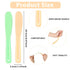10 PCS Face Mask Applicator Plastic Cosmetic Spatula Multipurpose Jelly Mask Applicator Face Makeup Spatula Reusable Beauty Spatula Skincare Tools...
