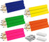 Qilery 30 Pcs Neon Color Short Triangular Fat Pencils 3.5 Inch Wood Triangular Pencil Toddler Triangle Pencil Children Jumbo Pencils for Writing D...