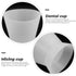 Healifty Dental Silicone Mixing Cup Lab Rubber Mixing Cup Self Coagulation Practical Dental Oral Cup...