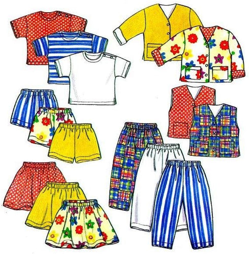 New Look Sewing Pattern Size A (2-3-4-5-6-7)...