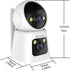Pan/Tilt-Indoor Camera Dual lens for Baby Monitor-Cat-Dog-Pet Camera, 2.4G/5G WiFi-Camera for Home Security, Wireless Camera with Mobile App & PCs...
