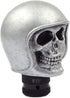 WYF Baseball Hooded Skull Gear Shift Knob Car Resin Gear Shifter Knob for Most Manual or Automatic Transmission (Silver)...