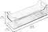 iDesign Stackable Plastic Pantry Bin with Handles for Cabinets or Fridge, Clear, Made in USA...