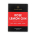 Ethan + Ashe ROSE LEMON GIN Alcohol Infusion Blend...