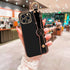 for iPhone 15 Plus Girls Bling Case - Cute Watch Partten Soft Back Cases Covers Wristband Kickstand Raised Camera Protection Bumper Silicone Shock...