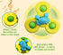 3PCS Suction Cup Spinner Toys for 1 Year Old Baby Boy,Novelty Spinning Tops Bath Toys for Toddlers Kids Age 1-3 Sensory Baby Toys Girl Boy Birthda...