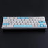 Hyekit PBT Keycaps 138 Keys Sea Salt Milk Keycaps XDA Profile Dye-Sublimation Japanese Keycaps Cute Keycaps for Cherry Gateron MX Switches Mechani...