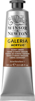 Winsor & Newton Galeria Acrylic Color, 60ml (2-oz) Tube, Burnt Umber...