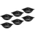 PATIKIL Square Weigh Boats, 10 Pack Plastic Medium Scale Trays Powder Dispenser for Weighing Mixing, Black...