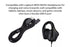 UNCLE LIGHT G633 G633s USB Replacement Charging Cable, Compatible with Logitech G633 G633s Gaming Headsets, USB-Micro Headsets Aux Cord, 6.6 Ft (2...