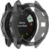 RuenTech Case Cover Compatible with Garmin Fenix 6X/6X Pro/Fenix 6X Sapphire Case Protector TPU Protective Case Frame for Fenix 6X Smart Watch (Bl...