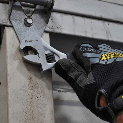 Proferred T09002 Ratcheting Adjustable Wrench, Matte Finish, 8"...