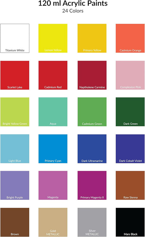 Royal & Langnickel Essentials Acrylic Tube Paint, 120ml, Payne's Gray...