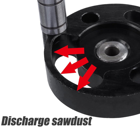 Yakamoz Self Centering Doweling Jig, Self Center Dowel Jig Handheld Drill Guide for Straight Holes Wood Panel Hole Puncher Locator Woodworking Joi...