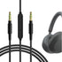 Geekria Audio Cable with Mic Compatible with Sony WH-1000XM6/1000XM5, XB910N/XB900N, H910N, MDR-1R Headphones, 3.5mm Replacement Stereo Cord with ...
