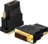 Rankie DVI to HDMI Adapter, 2-Pack Gold-Plated 1080P Male to Female Converter (Black)...