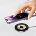 WiWU Magnetic Wireless Charger, Transparent Wireless Charging Pad, Magnetic Phone Charger for Smartphone & Wireless Earphones, Fast Charging Magne...