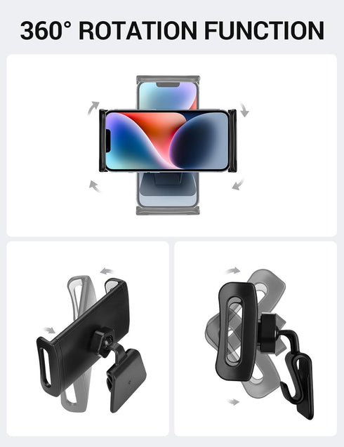 BASENOR 2024 Newest Tesla Model Y Model 3 Model S Model X LR/Plaid Tablet Holder Headrest Tablet Mount Headrest Stand Cradle Accessories...