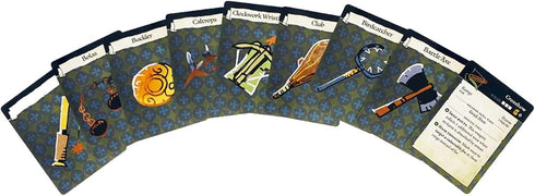 Magpie Games Equipment Deck - Root: The Roleplaying Game expansion, 55 cards, weapons and equipment with stats, traits, and full-color original ar...