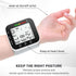 Wrist Blood Pressure Monitor Automatic Large LCD Display Adjustable Wrist Cuff Automatic Dual 99 Reading Memory Automatic Digital BP Machine for H...