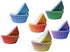 qiqee 300PCS Standard Gradient Cupcake Liners Cupcake Cups 6 Designs Orange Purple Gradient Cupcake Papers Baking Cups Cupcake Wrappers (Medium Si...