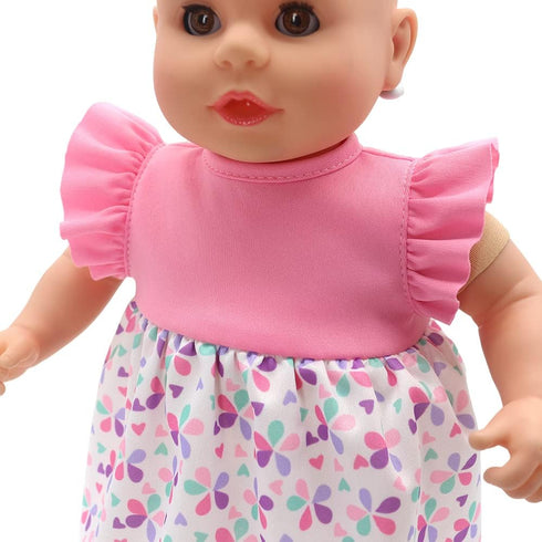 6 Pack Doll Clothes for 13-16 inch Baby Dolls, Dress for 13-16 inches Dolls, Compatible with Toy JC, Toy Manhattan, Toy Doug Melissa...