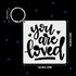 16 Pieces Inspirational Word Stencil Kit Motivational Stencils Inspirational Word Reusable Polyester Film Template Stencils with Open Ring for Pai...