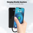 Portable Charger with Built in Cables,High Speed Power Bank 10000mAh Travel Battery Pack 5 Outputs 3 Inputs Portable Phone Charger Backup Battery ...