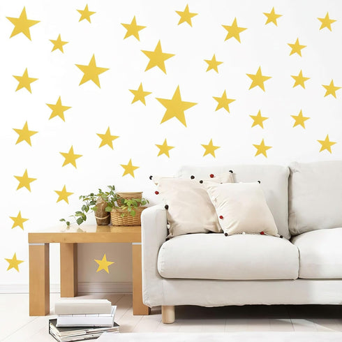 8PCS Large Star Stencils, 8 Different Size Star Stencils for Painting, Star Template for Drafting for Office and School Art Craft Templates, Large...