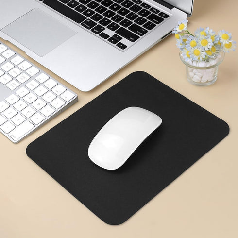 ProElife Mouse Pad 8.6'' x 7.0'' Small Mousepad for Computer Laptop Accessories, Waterproof PU Leather Mouse Mat with Anti-Slip Base Rectangle Sli...