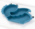 Silicone Suction Plate for Toddlers - Self Feeding Training Divided Plate Dish and Bowl for Baby and Toddler, Fits for Most Highchairs Trays (Dark...