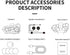 Y10 Motorcycle Helmet Bluetooth Headset with HiFi Stereo Sound,Noise Reduction,1000mAh Battery,Helmet Bluetooth Headset Speakers with RGB,IPX6 Wat...