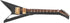 Pssopp Wooden Miniature Electric Guitar Mini Black Musical Instrument Miniature Dollhouse Guitar Model with Stand and Case for Dollhouse Decoratio...