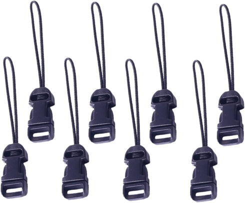 CALLARON 8pcs Camera Buckle Hitch Adapter Design Anchor Links Easy Release Camera Strap Designs Quick Release Camera Buckle Clip Adapter for Strap...