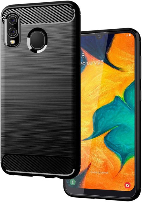 Samsung A20 case,Galaxy A20 Case,Galaxy A30 Case,MAIKEZI Soft TPU Slim Fashion Anti-Fingerprint Non-Slip Protective Phone Case Cover for Samsung G...