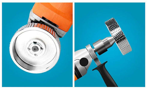 Wood Carving disc,Grinder Wood Tungsten Carbide Grinding Wheel Grinder Shaping Disc Bore Wood Sanding Carving Tool Woodworking Angle Grinder Attac...