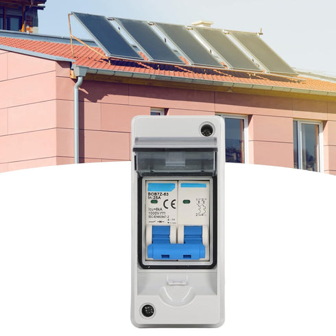 DC Disconnect Switch 1000V 25A Miniature Circuit Breaker IP65 Waterproof Isolator Solar Switch for Indoor and Outdoor Installation...